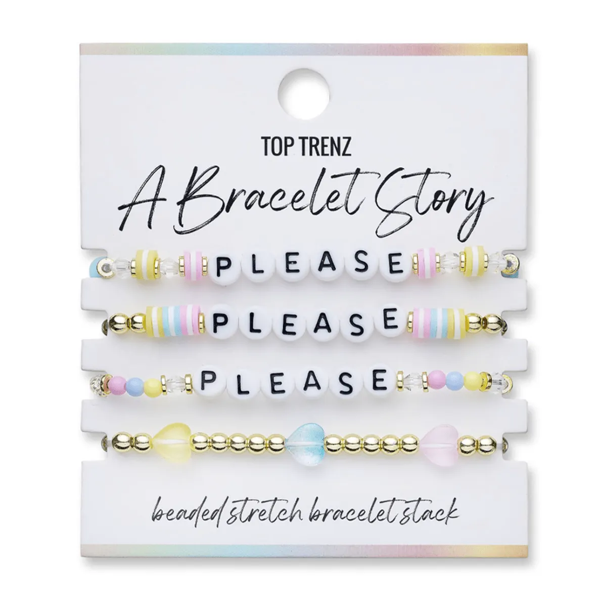 A Bracelet Story - Pop Anthem Pack (4 bracelets per card)