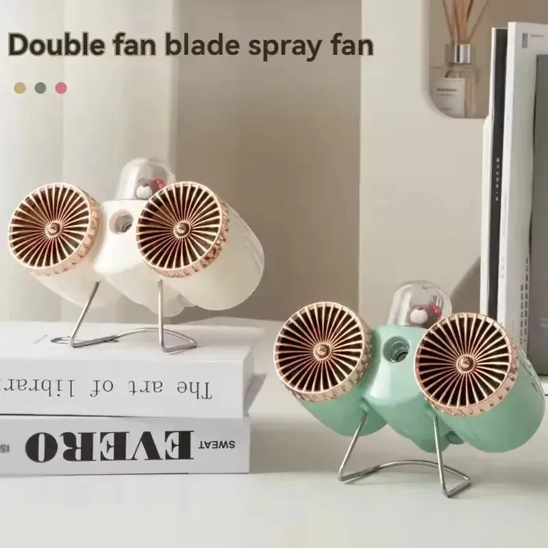 Aero Cool Double Engine Misting Fan