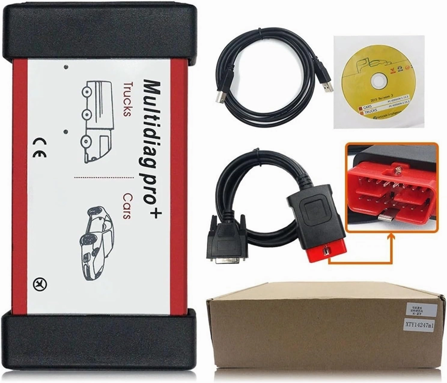 AK DS150E V9.1 2021.11 Dual-Board Bluetooth OBD car Fault Diagnosis Instrument New VCI TCS(MUappearanceV9.1)