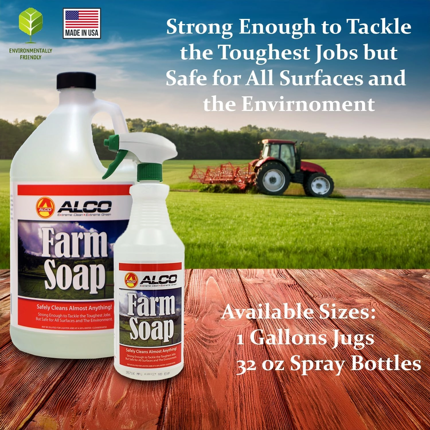 ALCO Farm Soap Wash and Cleaner, 1 Gallon, Pack of 1