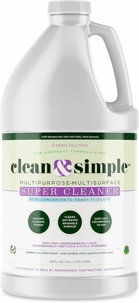 All-Purpose | Household Cleaner | clean & simple™ SUPER CLEANER concentrate