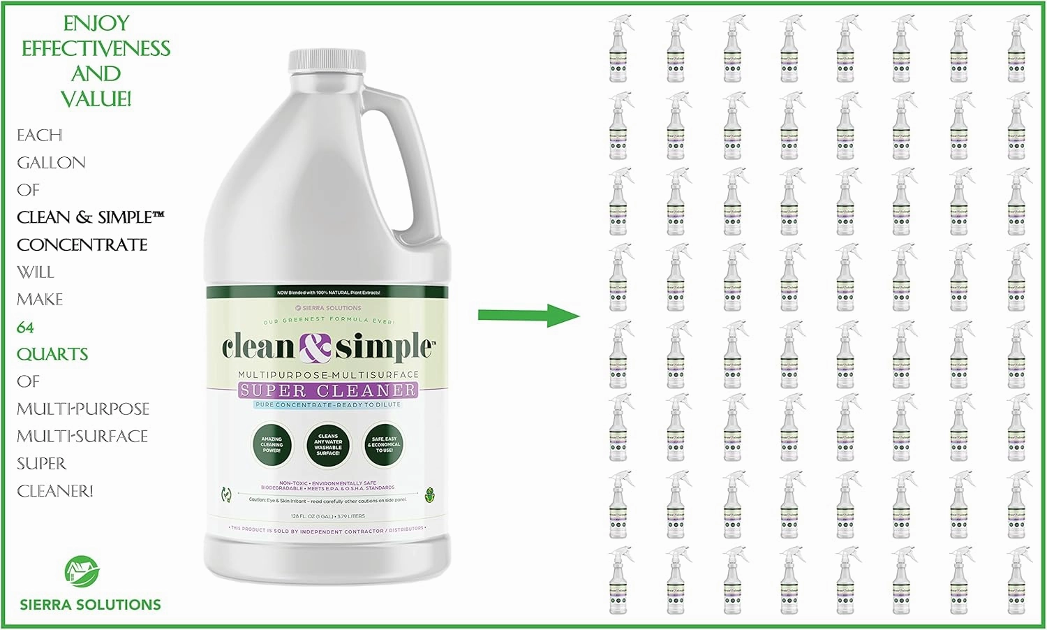 All-Purpose | Household Cleaner | clean & simple™ SUPER CLEANER concentrate