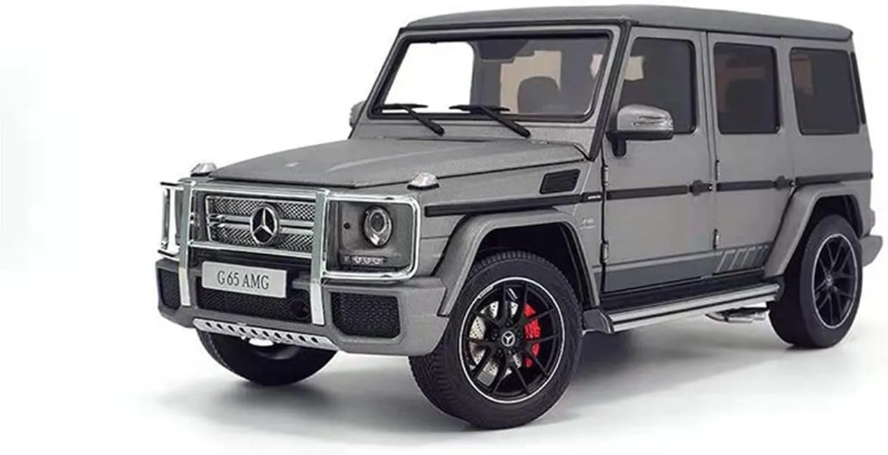 Alloy Resin Car Vehicle Model 1 18 Fit for Mercedes-Benz AMG G65 Alloy Full-Open Simulation Car Model Ornaments Gift Festive Deluxe Gift