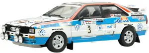 Alloy Resin Car Vehicle Model Fit for Audi Quattro A1#2 A2#3 1 18 Alloy Pulling Force Racing Car Model Boutique Toy Gift Collection Festive Deluxe Gift (Color : B)