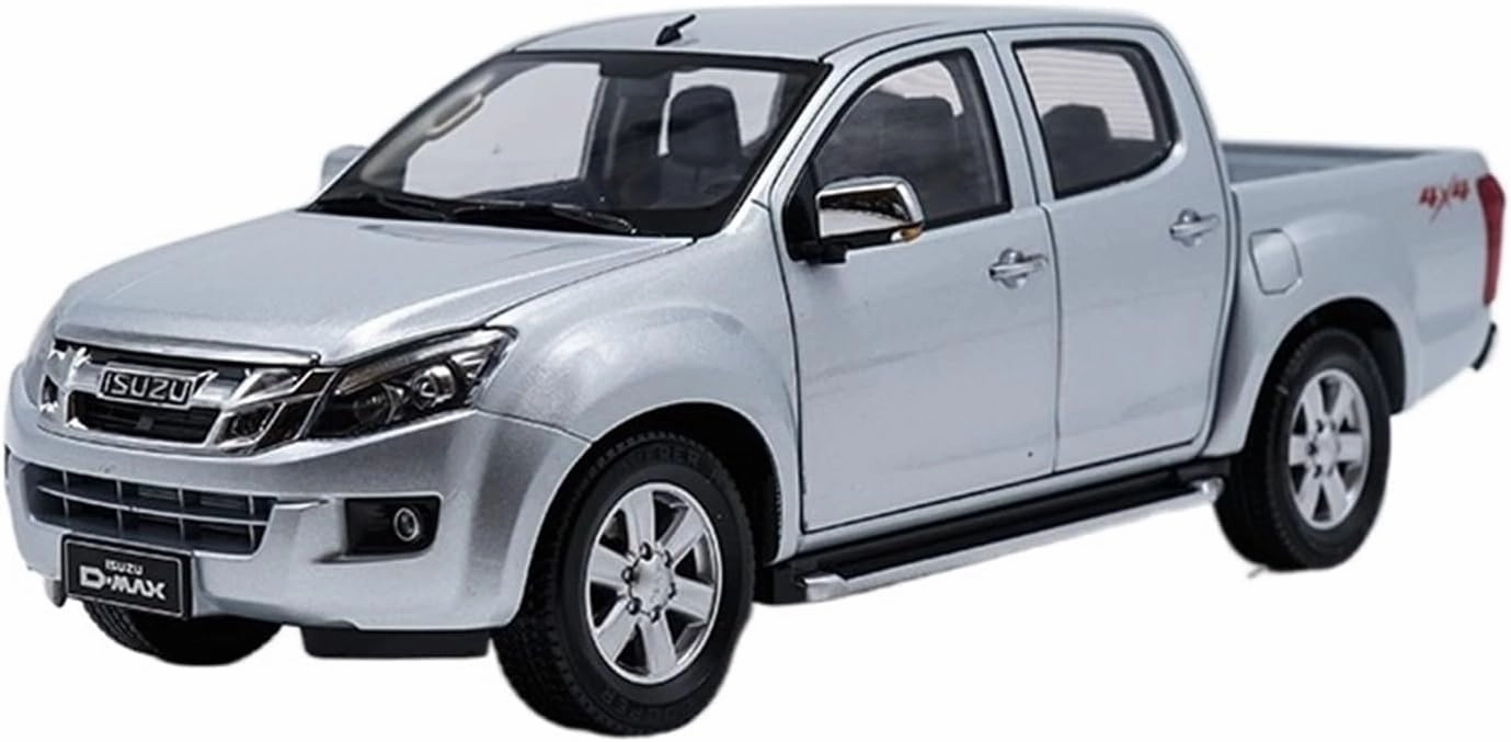 Alloy Resin Car Vehicle Model 1 18 Fit for Isuzu D-max J Pickup Truck Transporter Diecast Alloy Car Model Static Display Classic Vehicle Boy Festive Deluxe Gift