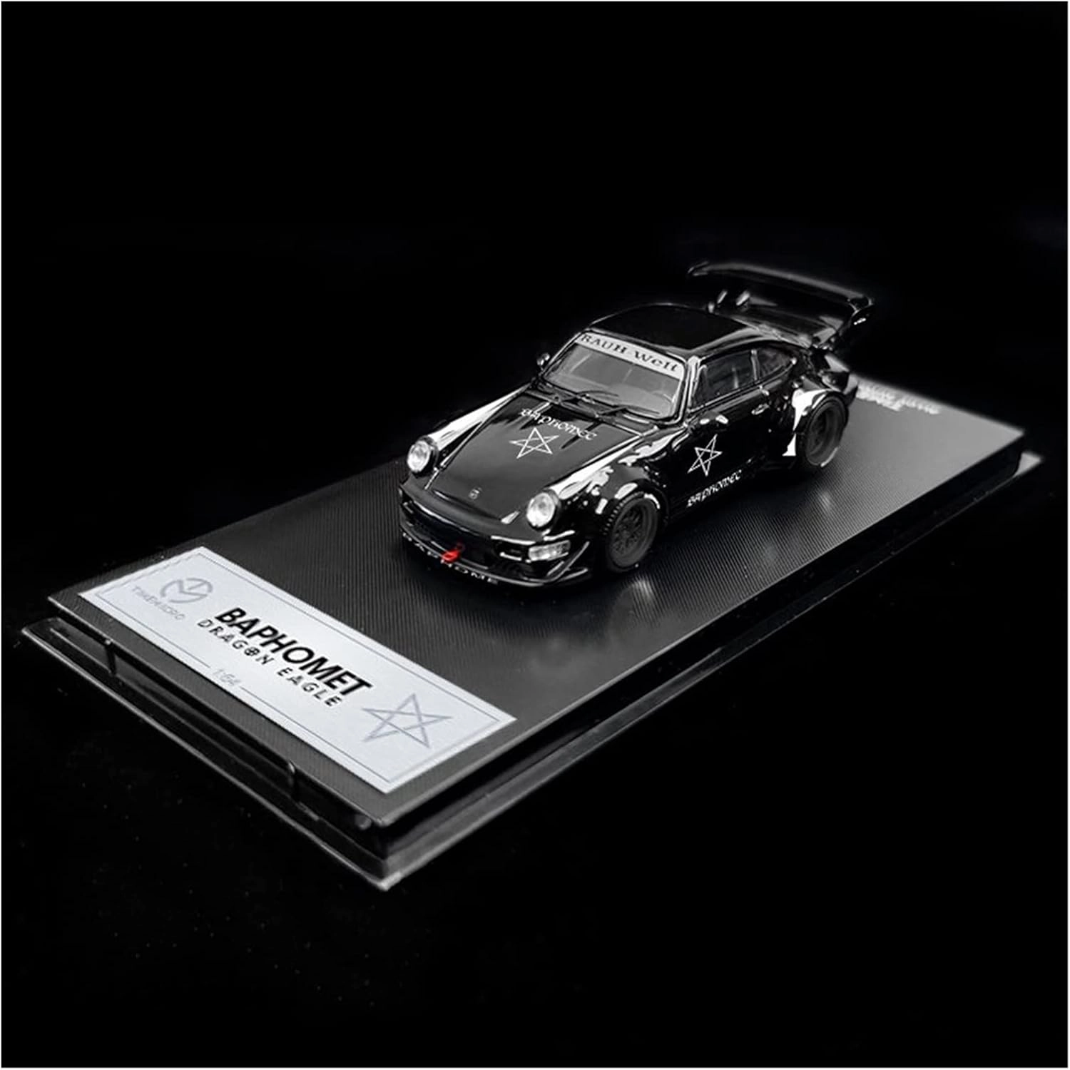 Alloy Resin Car Vehicle Model 1 64 Fit for P-RWB 964 Sheephead Demon Bafengt Simulation Alloy Car Model Adult Collection Gift Toy Crafts Festive Deluxe Gift