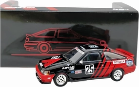 Alloy Resin Car Vehicle Model Fit for Toyota Corolla Levin AE86#25 1985 1 64 Alloy Racing Car Model Collection Toys Boys Gifts Festive Deluxe Gift