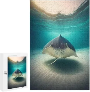 Animal Jigsaw Puzzles, Strange Fish Themed Puzzles for Adults - 1000 Pieces Jigsaw Puzzles, Educational Games Gift for Elders Family and Friends