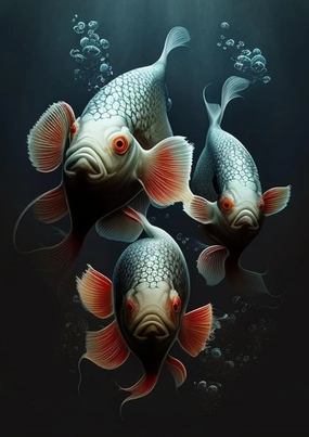 Animal Jigsaw Puzzle 1000 Pieces,Strange Fish Puzzles for Adults,Wooden Puzzles for Adults 1000 Pieces Unique Gifts for Wall Art,Challenge Puzzles,Educational Games,Family Puzzles