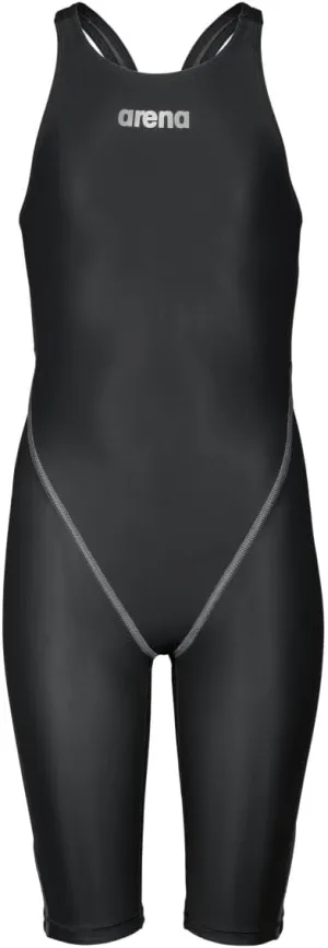 ARENA Girls Open Back Racing Tech Suit Powerskin St Next Kneeskin Swimsuit