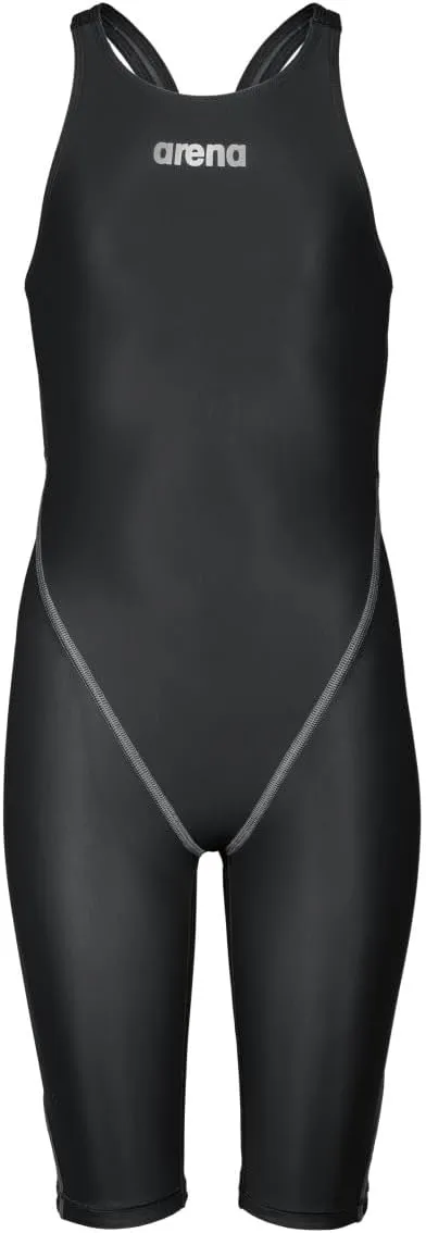 ARENA Girls Open Back Racing Tech Suit Powerskin St Next Kneeskin Swimsuit