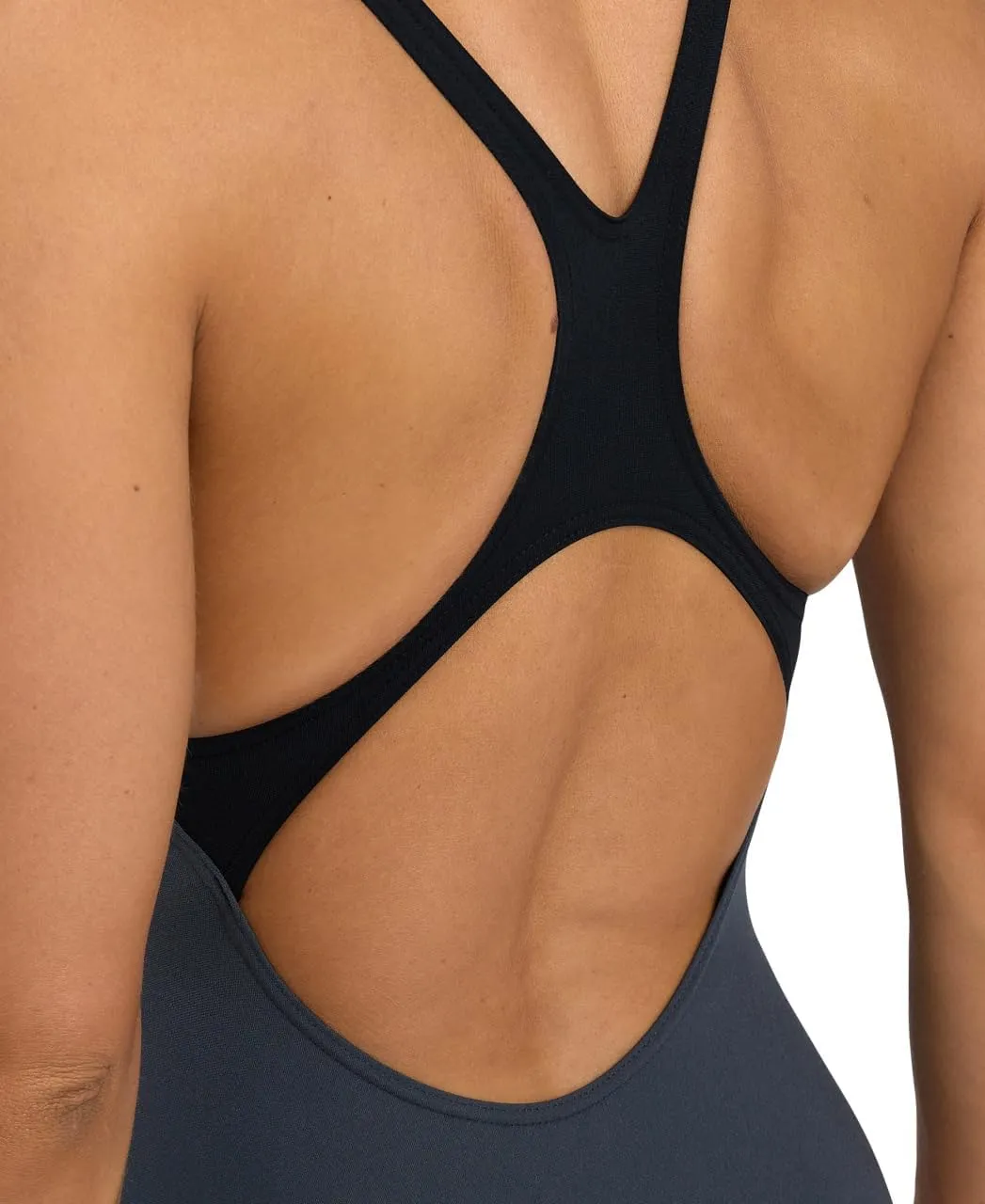 ARENA Women's Solid Team MaxLife Swimsuit Swim Pro Open Back One Piece Racing Bathing Suit Competition Training Swimwear