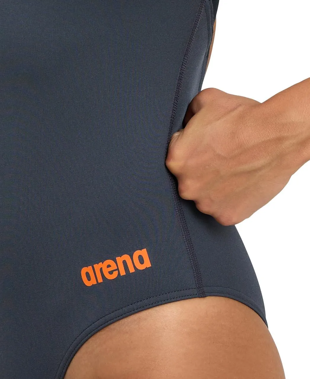 ARENA Women's Solid Team MaxLife Swimsuit Swim Pro Open Back One Piece Racing Bathing Suit Competition Training Swimwear