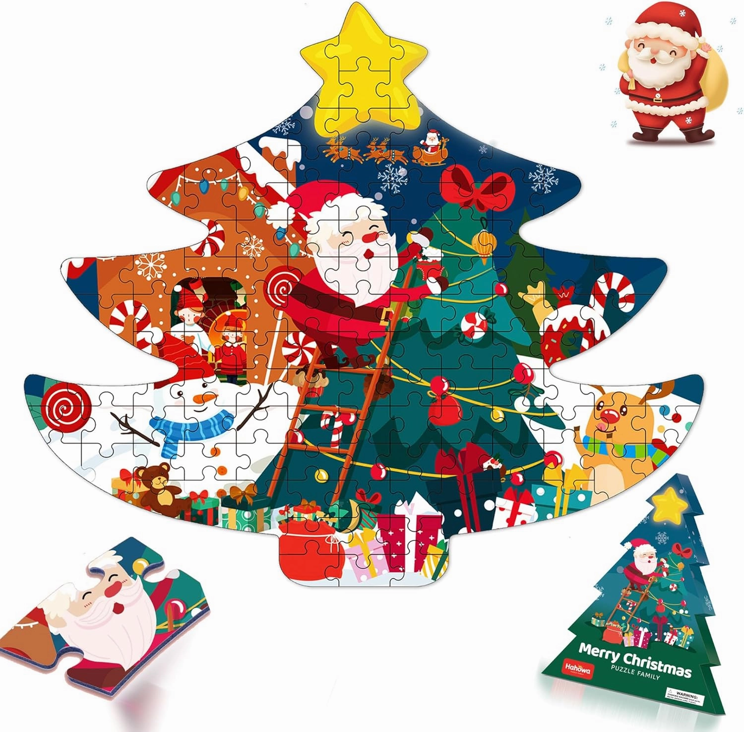 Aroloxta Floor Puzzles for Kids Ages 4-8, Puzzle for Toddler 5-8, 115 Pieces Learning Preschool Jigsaw Puzzles Educational Intellectual Puzzle Toys for Boys and Girls