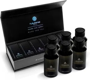 AromaPlan Home Luxury Scents, Hotel Premium Collection Set- 5 Star Hotel Collection- Natural, Non-Toxic Cold Air Diffuser Oil - Gift Ready, Diffuser Oils Scent (6 Pack/ 0.85 fl.oz (25 ml)