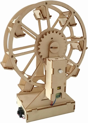 Assembled Ferris Wheel Scientific Experiment Model for Students Educational Science for No Battery Required Develops Observation and Analytical Skills Material