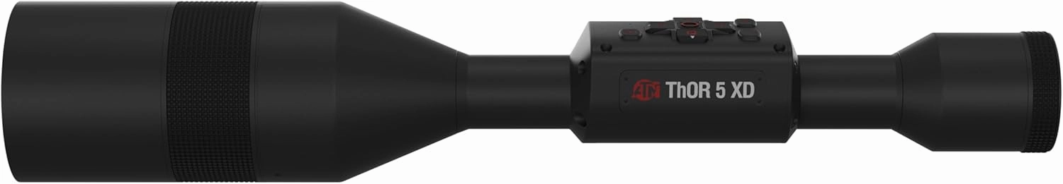 ATN Thor 5 XD Smart HD Thermal Scope w/ 1280x1024 Xtreme Definition Gen 5 Sensor, Video Rec, Ballistic Calculator, RAV