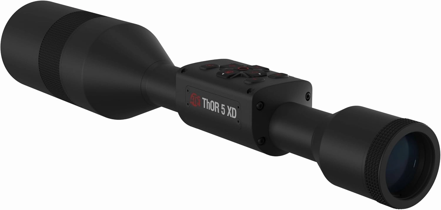ATN Thor 5 XD Smart HD Thermal Scope w/ 1280x1024 Xtreme Definition Gen 5 Sensor, Video Rec, Ballistic Calculator, RAV