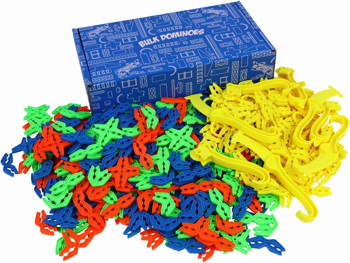 Atwood Toys Box Lox 430 pcs Creative Cardboard Building kit - Construction Toys for Girls and Boys Educational STEM (Party Pack Deluxe)