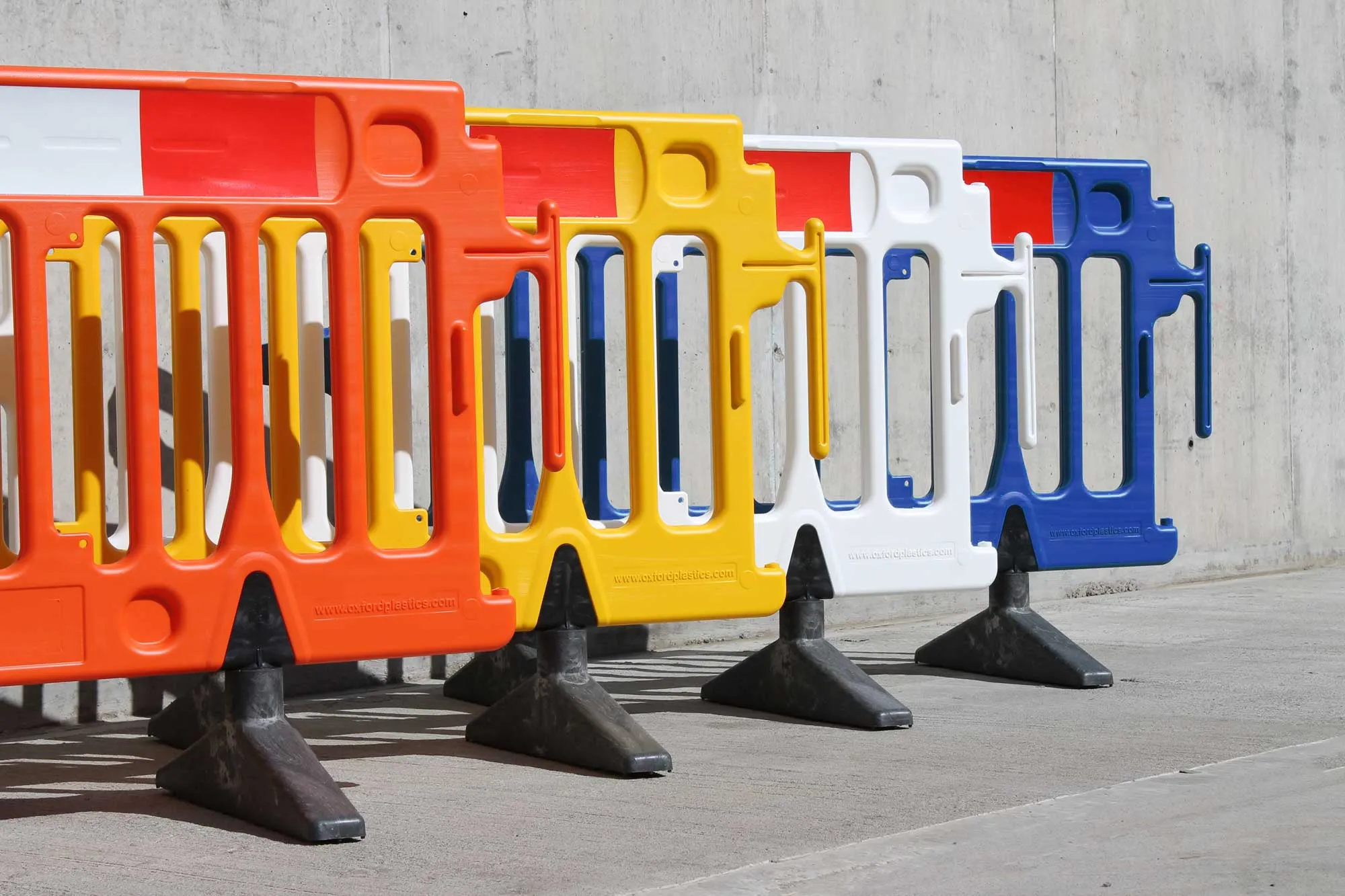 Avalon Barriers - Pedestrian Barrier - Blue