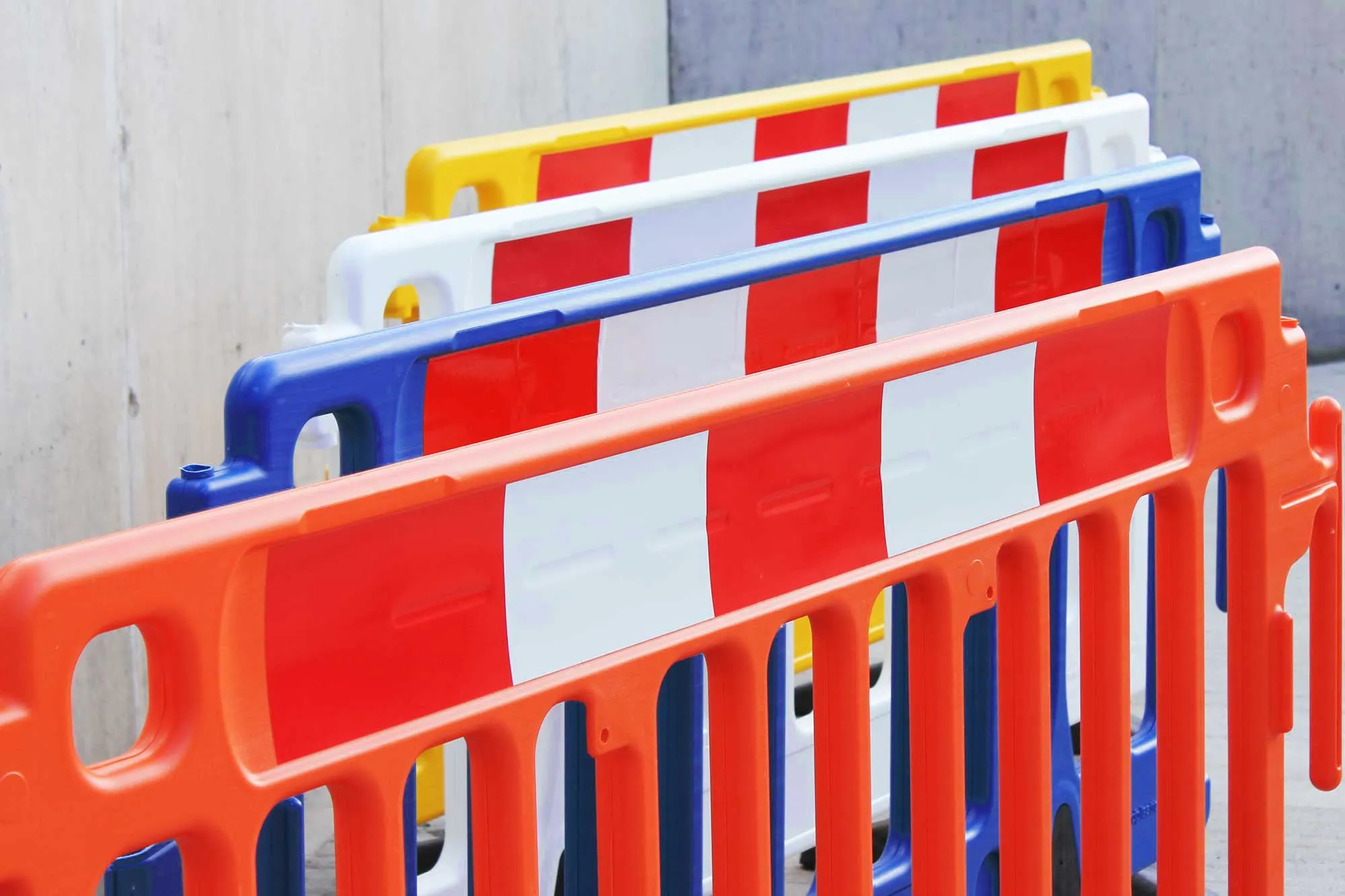 Avalon Barriers - Pedestrian Barrier - Blue