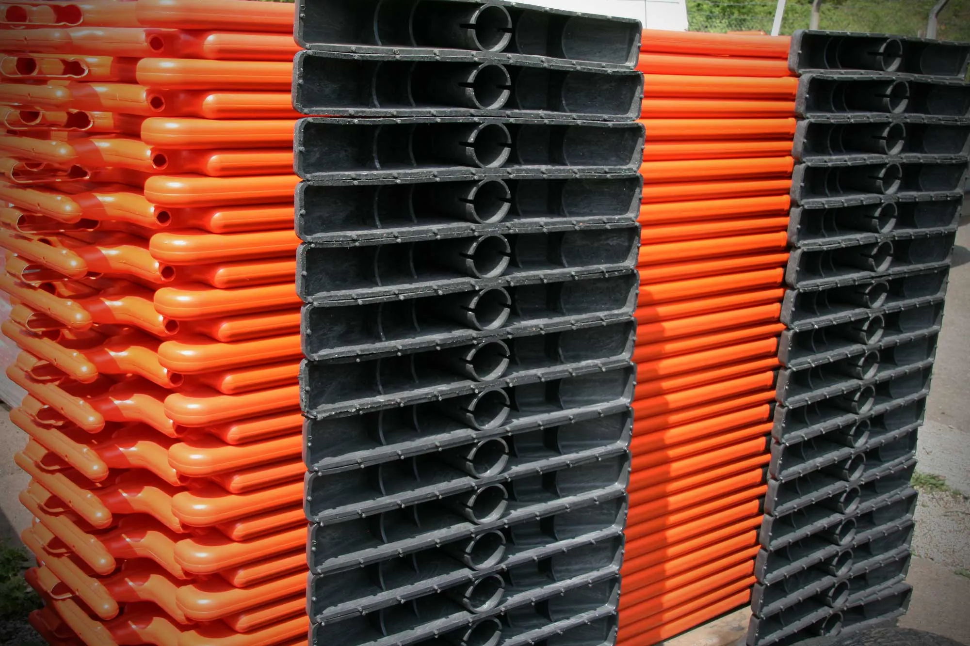 Avalon Barriers - Pedestrian Barrier - Blue