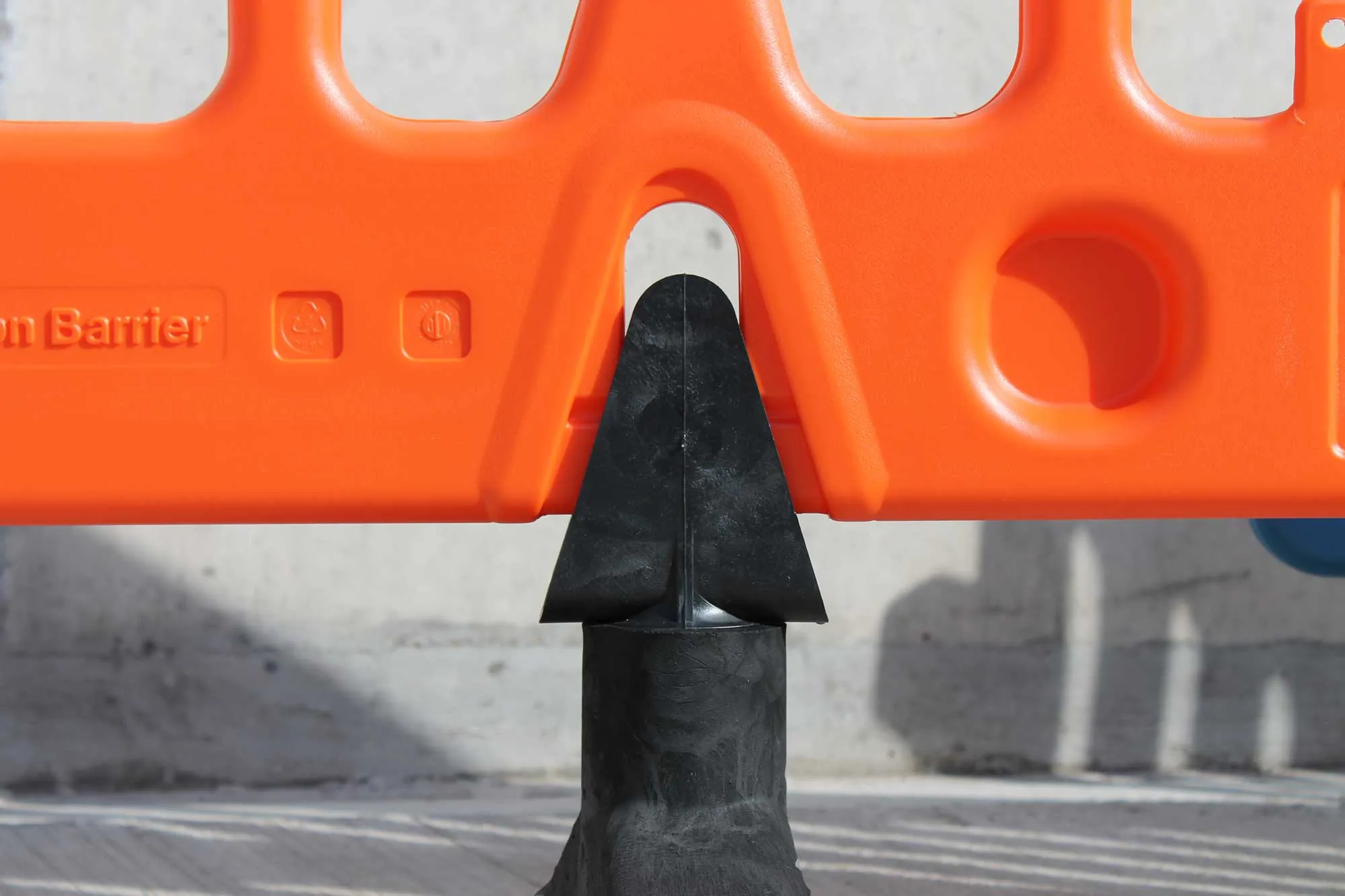Avalon Barriers - Pedestrian Barrier - Blue