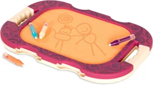 B. toys- Water Doodler- Creative Portable Drawing Board – Kids Water Painting Writing Doodle Board Toy – Perfect Travel Toys for Toddlers