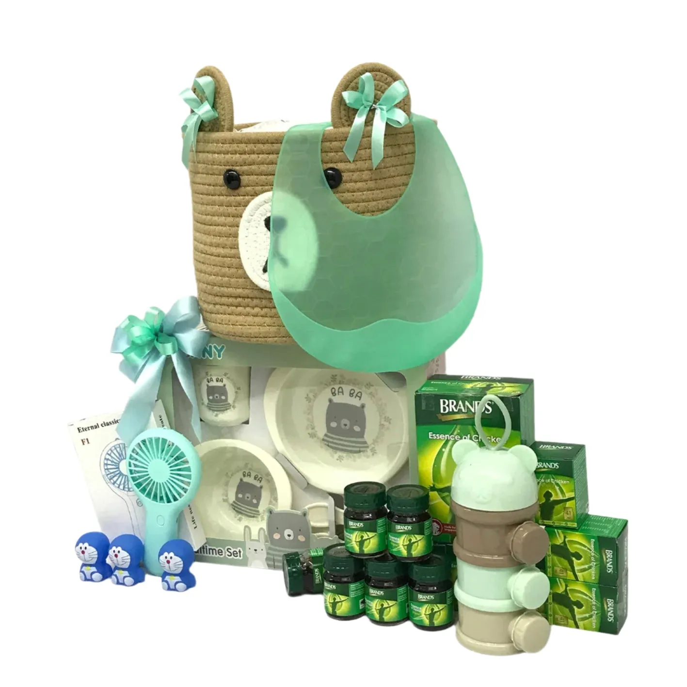 Baby Hamper Bear Toy Basket with Brands Essence of Chicken | B295