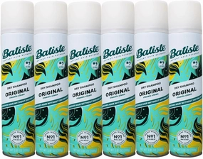 Batiste Dry Shampoo, Original, Classic Clean, 3.81 oz (Pack of 6)