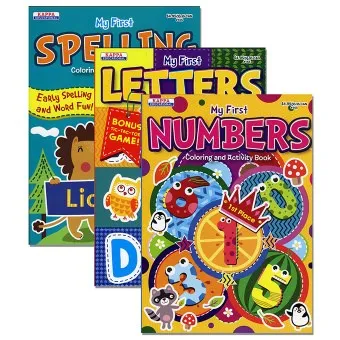 BAZIC KAPPA Asst. My First Series Activity Book  (Product of USA)