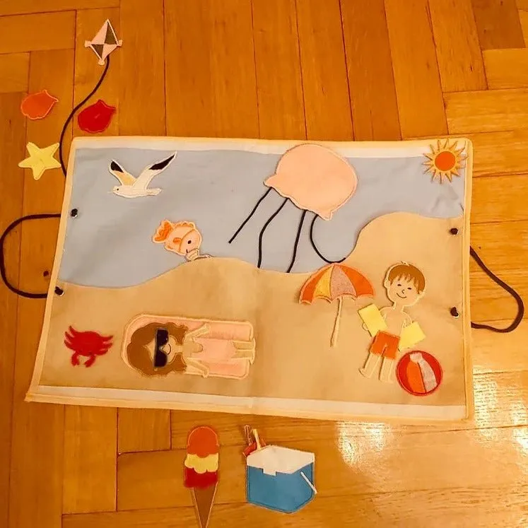 Beach Mat Busy Book