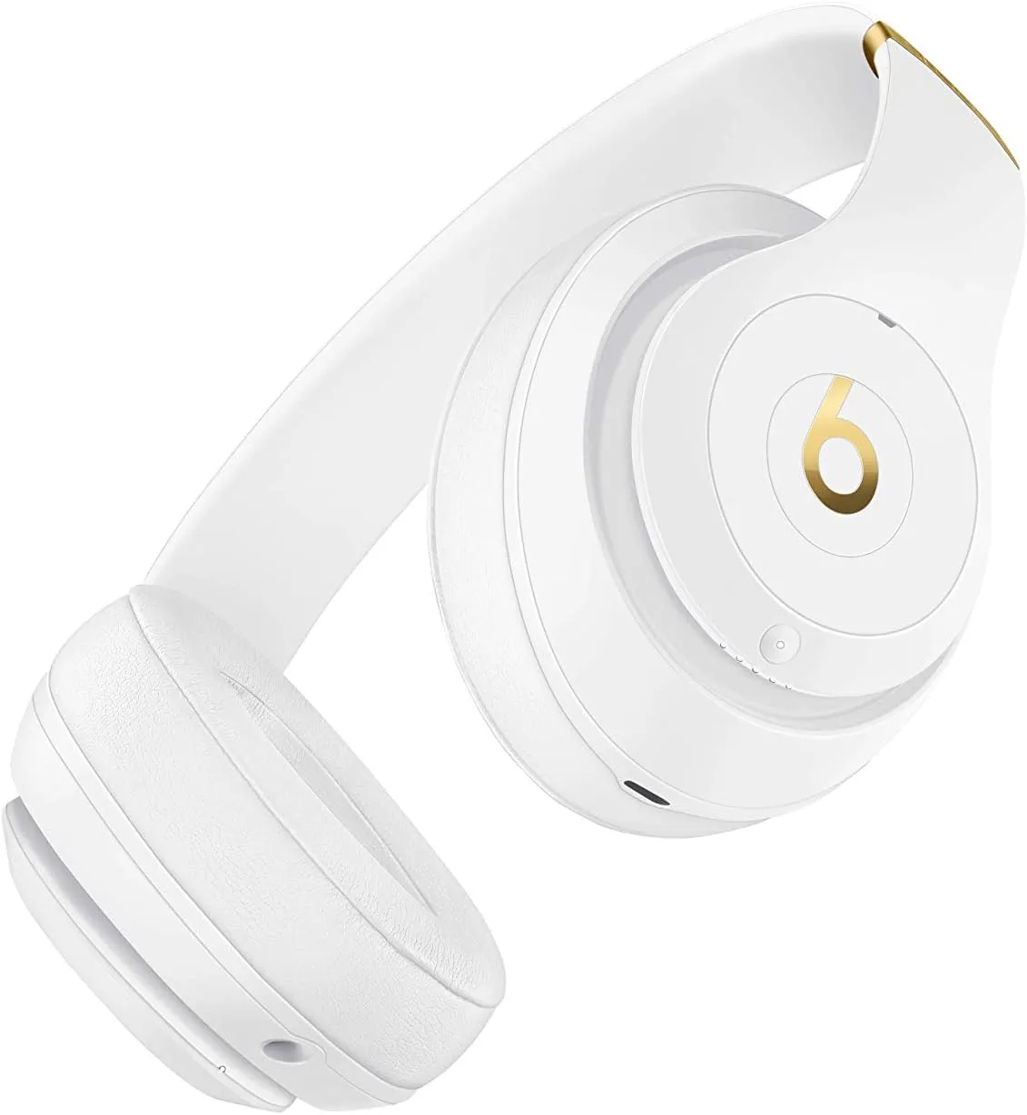 Beats Studio3 Wireless On-Ear Headphones - Apple W1 Headphone Chip, Class 1 Bluetooth, Active Noise Cancelling, 22 Hours Of Listening Time - White (Previous Model)