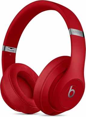 Beats Studio3 Wireless Headphones - Red (Renewed)