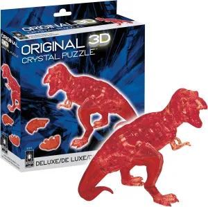 BePuzzled, T-Rex Deluxe Original 3D Crystal Puzzle, Perfect for Puzzlers Ages 12 and Up, Challenging to Complete and Beautiful to Display, Collect Them All