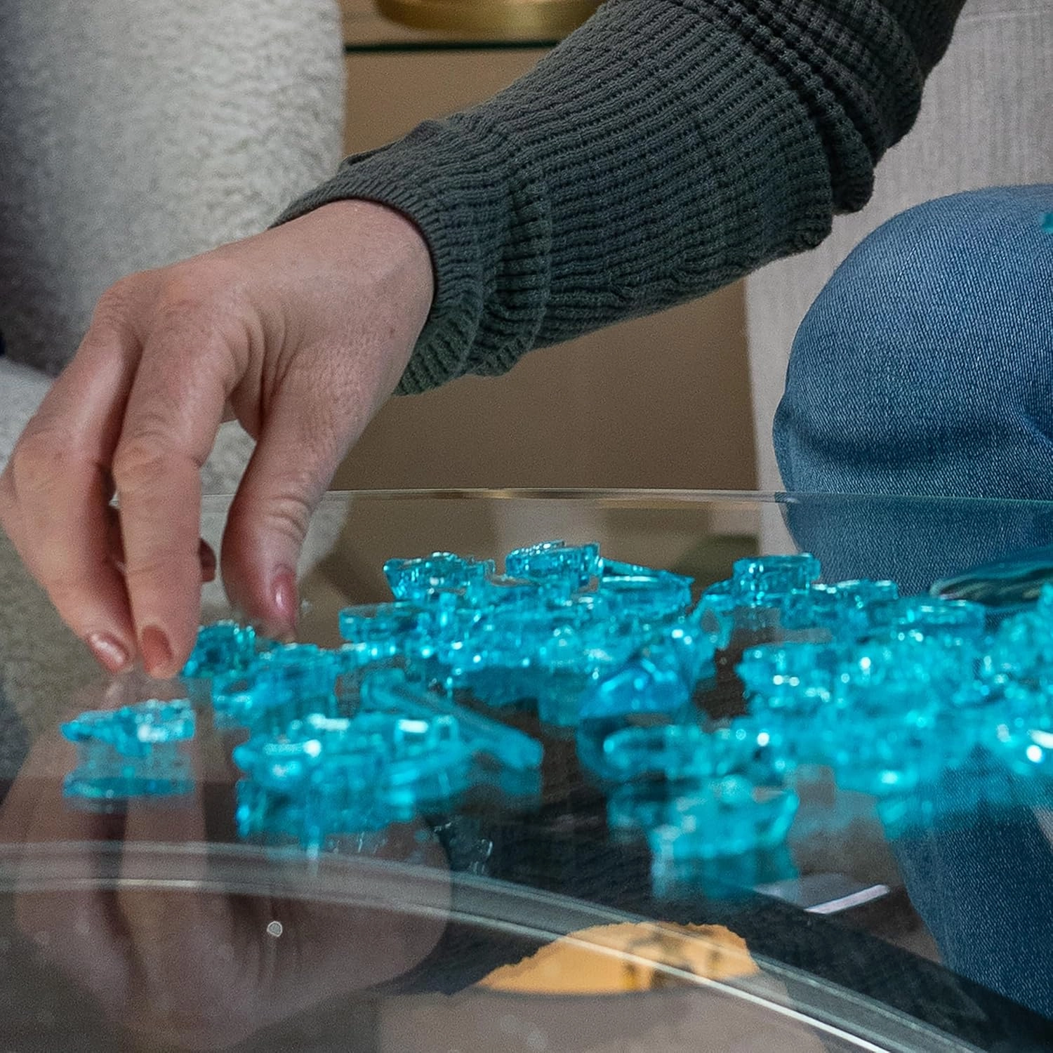 BePuzzled | Frog Standard Original 3D Crystal Puzzle, Ages 12 and Up