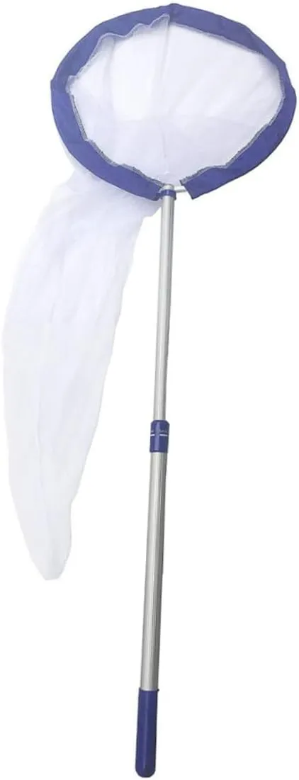BESTonZON 1pc Professional Retractable Butterflies Net Lightweight Handle Easy to Use for Catching Releasing Butterflies Safely Portable Convenient Storage