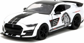 Bigtime Muscle 1:24 2020 Ford Mustang Shelby GT500 Die-Cast Car, Toys for Kids and Adults(White)