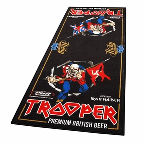 Biketek Iron Maiden Trooper Limited Edition Garage Mat