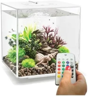 biOrb Cube 30 Aquarium with MCR - 8 Gallon, White
