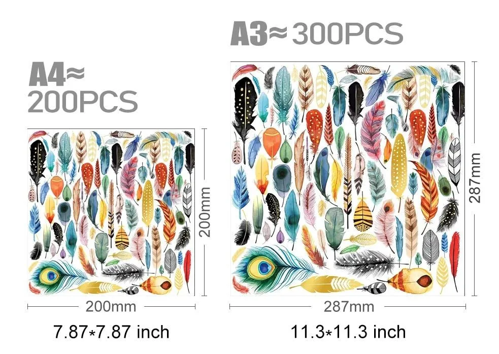 Birds Colorful Feathers 3D Wood Jigsaw Puzzle