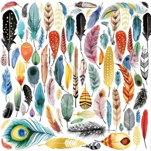 Birds Colorful Feathers 3D Wood Jigsaw Puzzle