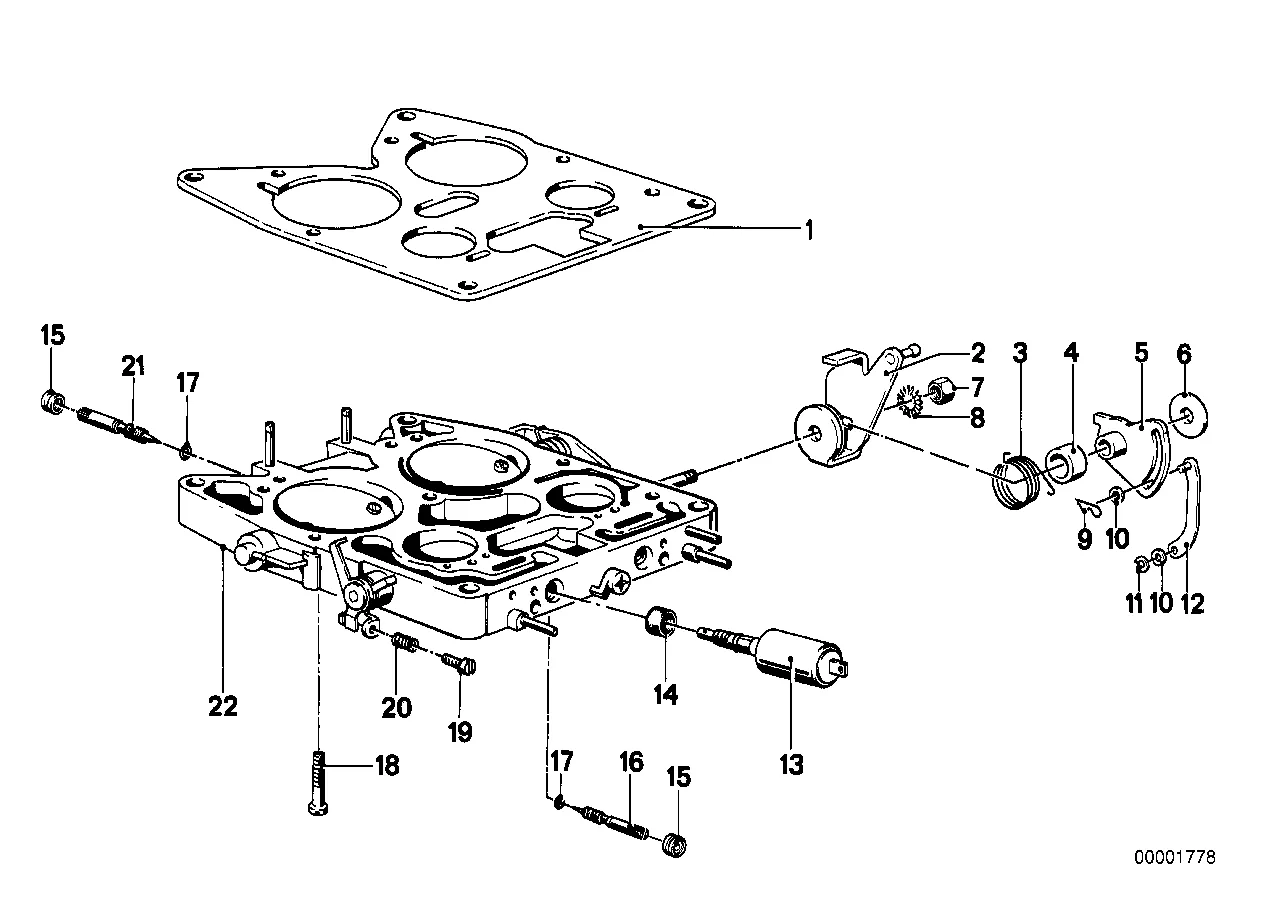 BMW Idling Mixing Screw