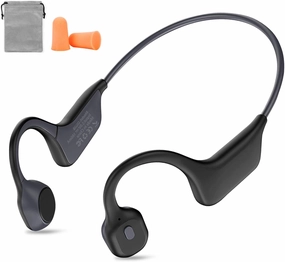 Bone Conduction Headphones, Open-Ear Wireless Sports Headsets Bluetooth 5.0 Light Weight Bone Conduction Headphones for Sports. (Renewed)
