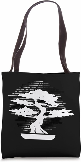 Bonsai Logo Emblem Bonsai Pots Penjing Indoor Bonsai Bonsai Tote Bag