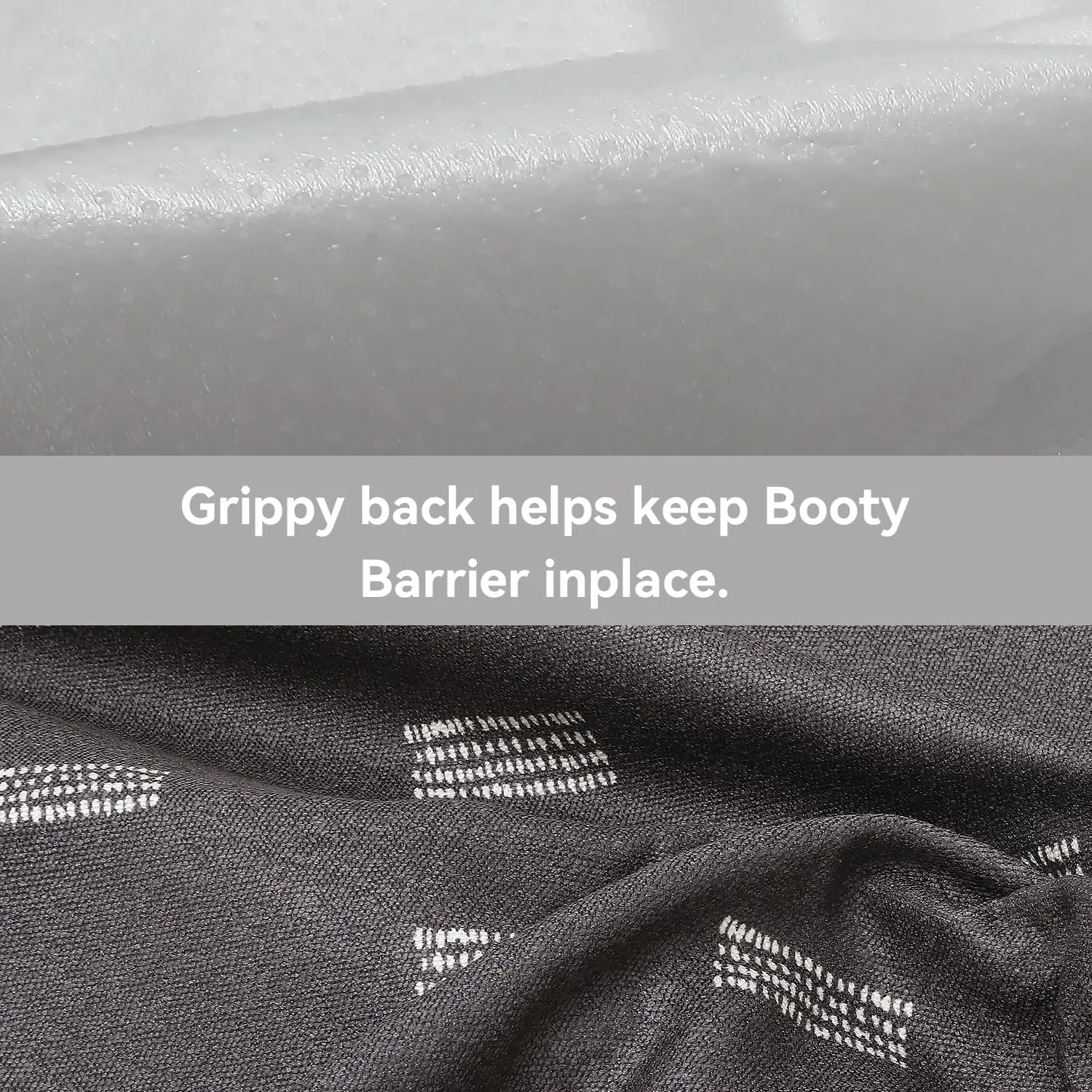 Booty Barrier - Highly Water-Resistant Washable Car Seat Cover for Post-Workout and Kids - Soft, Absorbent, Eco-Friendly Fabric Made from Recycled Water Bottles (Slate)