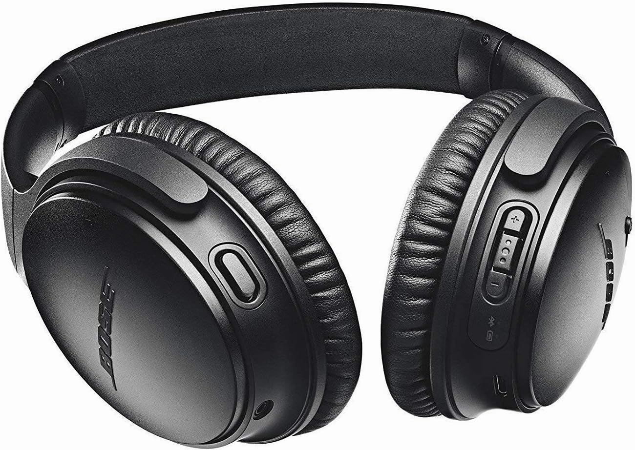 Bose QuietComfort 35 II Wireless Bluetooth Headphones with Alexa - Black (Renewed)