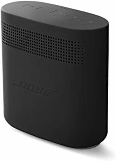 Bose SoundLink Color II: Portable Bluetooth, Wireless Speaker with Microphone- Soft Black