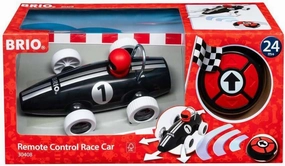 BRIO 30408 RC Racing Car Black - Stylish Racing Car with Child-Friendly and Intuitive Remote Control - Recommended for Children from 2 Years