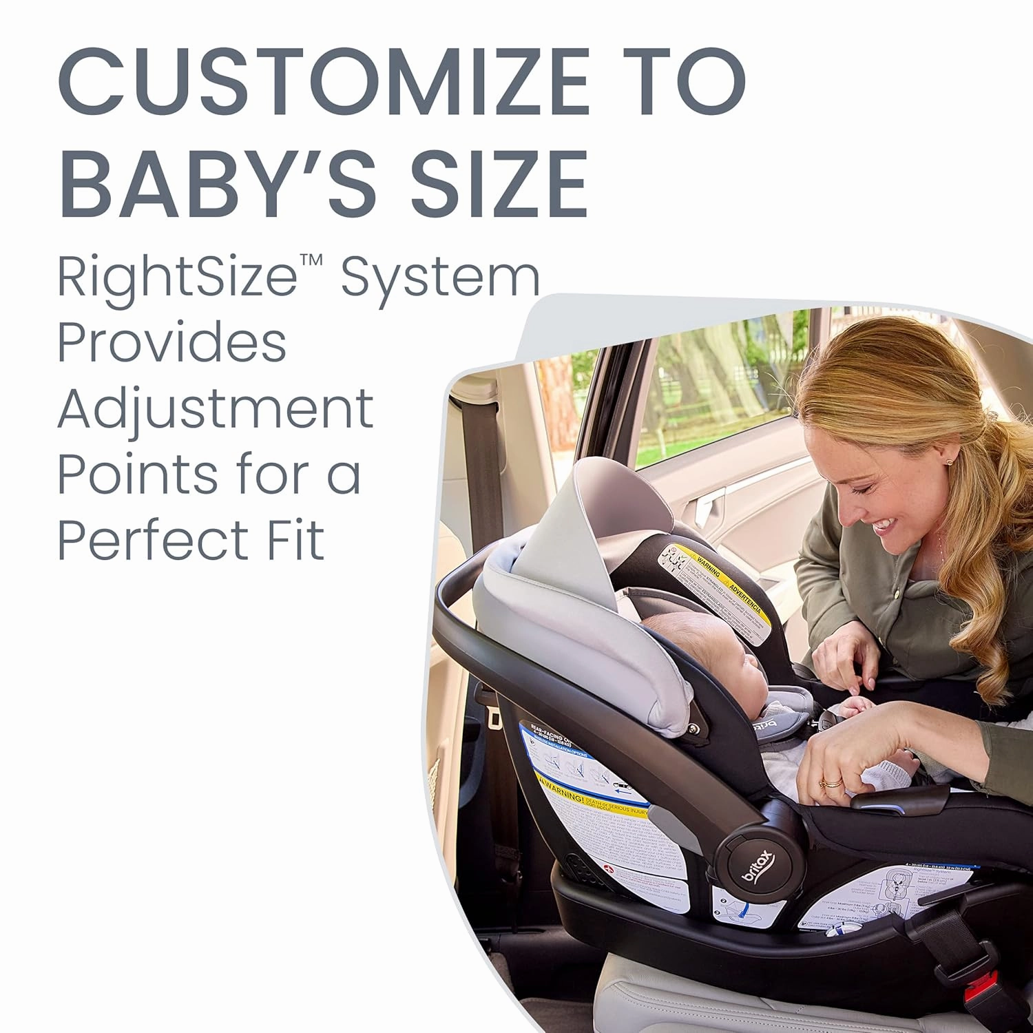 Britax Willow Brook S  Baby Travel System, Infant Car Seat and Stroller Combo with Alpine Base, ClickTight Technology, SafeWash Insert and Cover, Glacier Onyx
